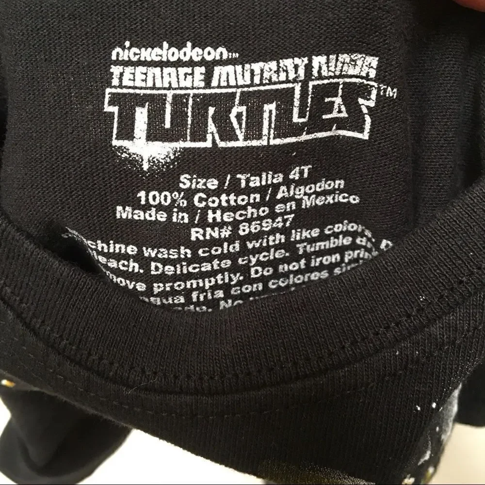 ‎Nickelodeon TMNT T-shirt 4T